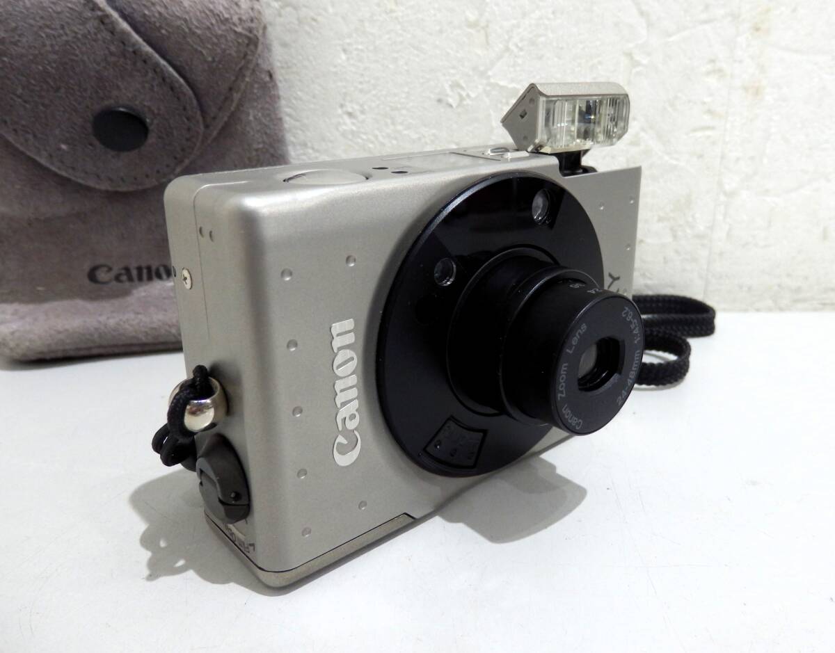 ★71637　Canon IXY　フィルムカメラ　通電OK　動作未確認　現状品_画像3