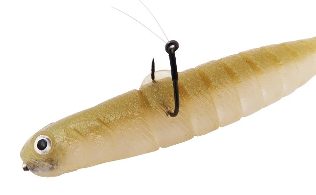 ボトムアップ ヴァラップミノー5インチ #T216 ゴールデンシャッド エコ認定商品_画像5