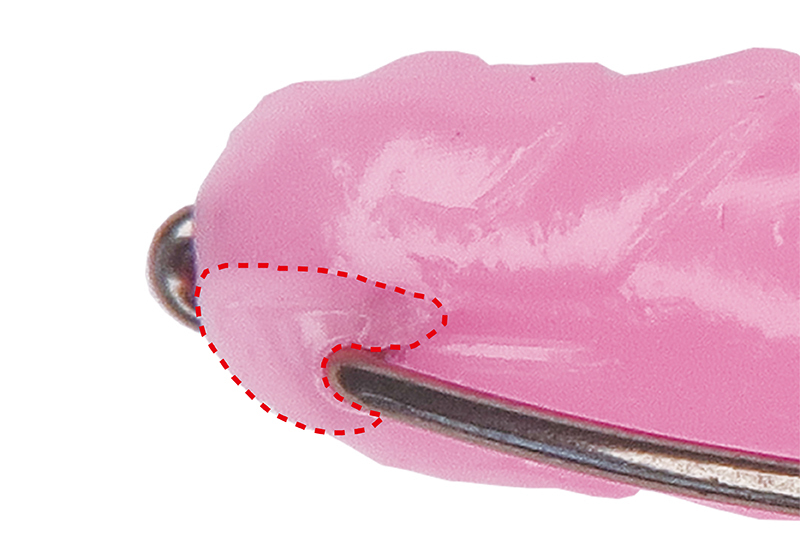 ボトムアップ★ヴァラップスイマー3.3インチ★ワカサギ#T207★エコ認定商品_画像6