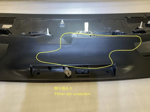 ハリアー ZSU60W 60系 純正 リアスポイラー リアウイング ルーフスポイラー ブラック 76085-48180_画像2