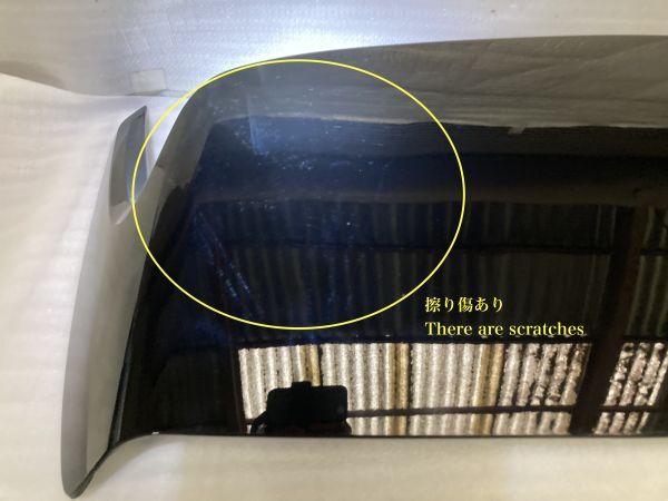 ハリアー ZSU60W 60系 純正 リアスポイラー リアウイング ルーフスポイラー ブラック 76085-48180_画像4