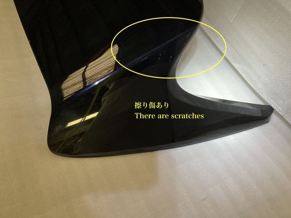 ハリアー ZSU60W 60系 純正 リアスポイラー リアウイング ルーフスポイラー ブラック 76085-48180_画像6