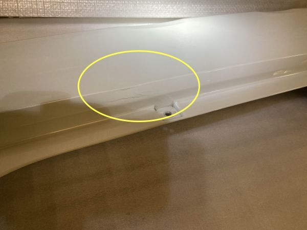 スペーシア MK53S 純正 リアバンパー ZVR ホワイトパール 71811-79R_画像9