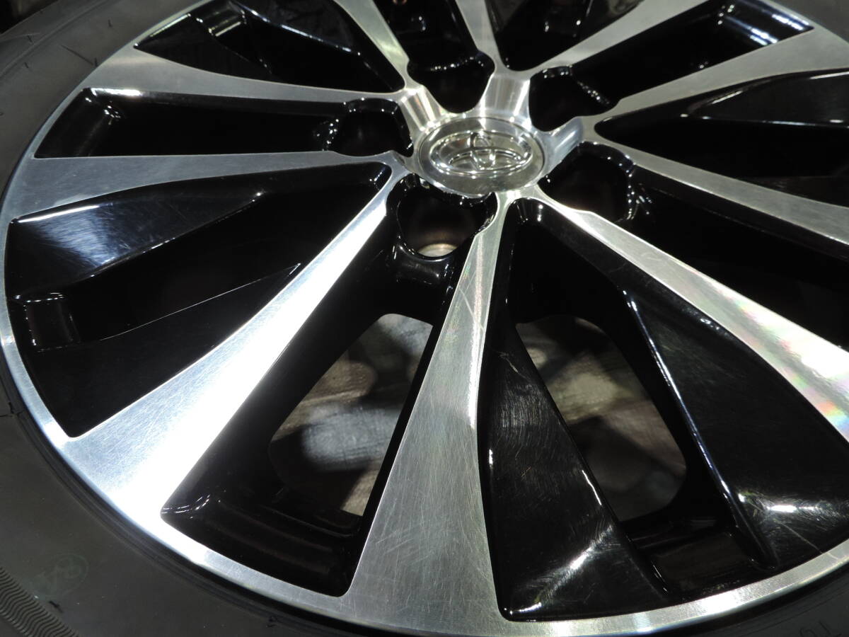 6【中古スタッドレスセット】 ブリヂストン ブリザック VRX3 205/60R16 23年製 トヨタ 純正 16インチ 90系 ノア ヴォクシー プリウスα SAI_画像6