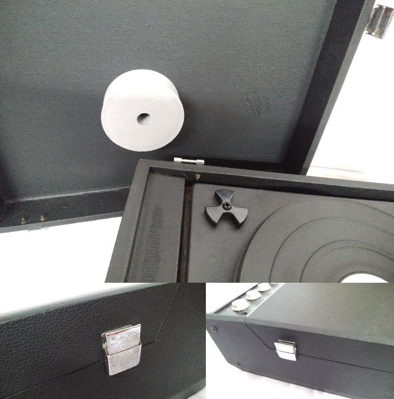 ◆☆C2 COLUMBIA コロンビア カセット レコードプレーヤー G-P20 通電・音出し確認済み ターンテーブル 昭和レトロ_画像9