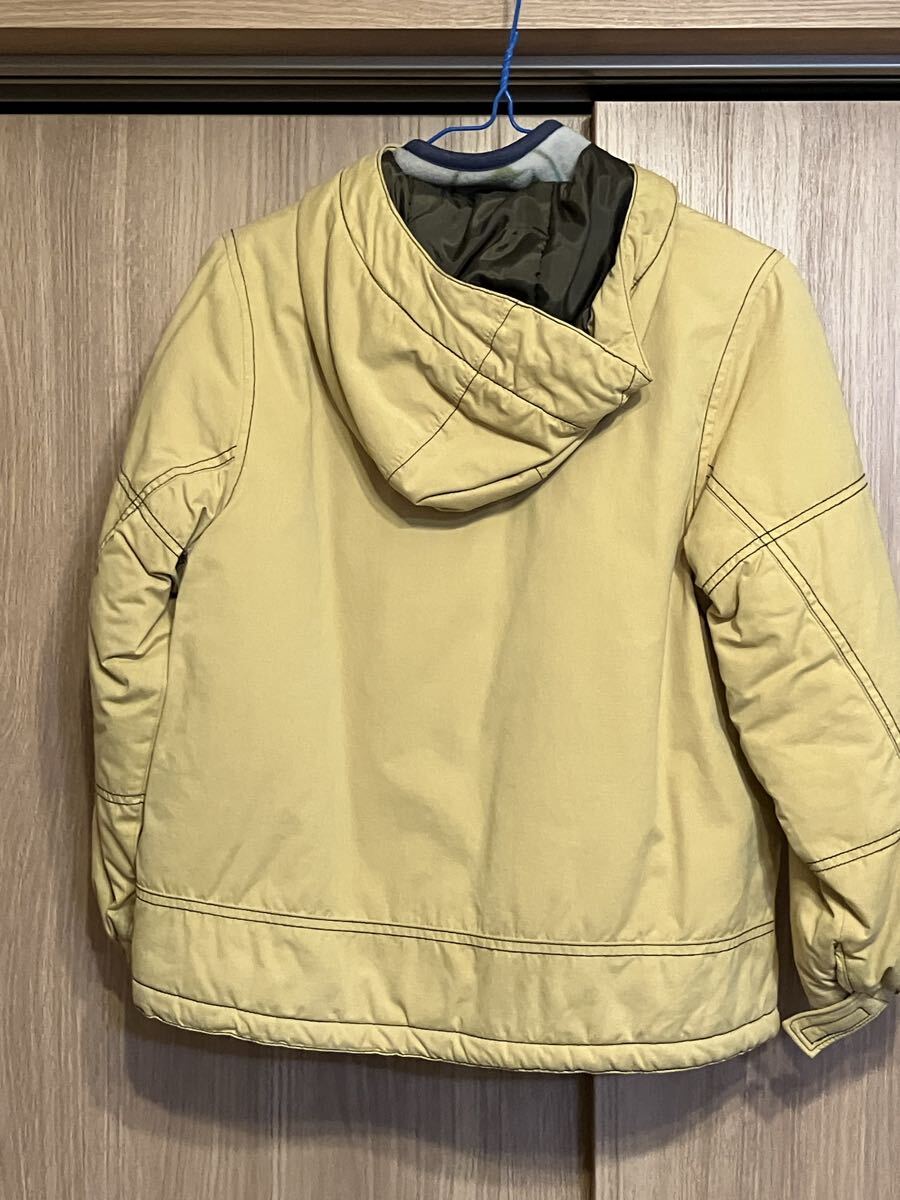 BeBe　eab　1３０　アウター　フリース インナー付き　とてもあたたかい　べべ　キッズ　ジャケット　ジャンパー　コート　雪遊び　スキー_画像4