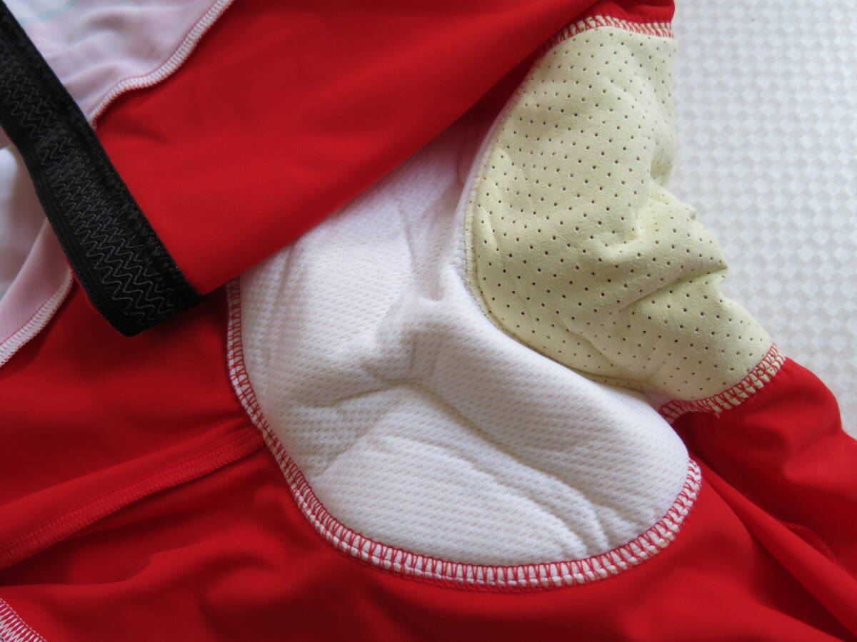 Nalini Luquigas Cannondale リクイガス キャノンデール ナリーニ ビンテージ ビブショーツ size4=М〜Lサイズに相当 イタリア製 新品_画像8