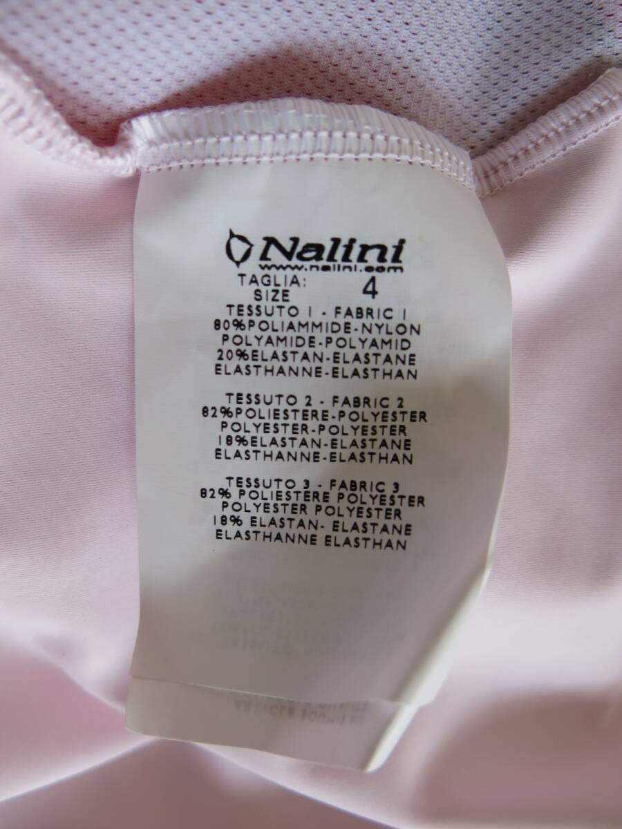 Nalini Luquigas Cannondale リクイガス キャノンデール ナリーニ ビンテージ ビブショーツ size4=М〜Lサイズに相当 イタリア製 新品_画像4