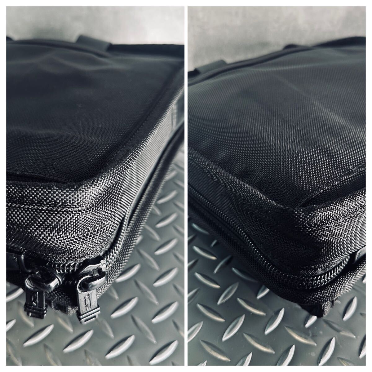 1円■美品■TUMI トゥミ■ビジネスバッグ ブリーフケース トートバッグ 黒 大容量 ブラック A4 オーガナイザー メンズ 書類_画像3