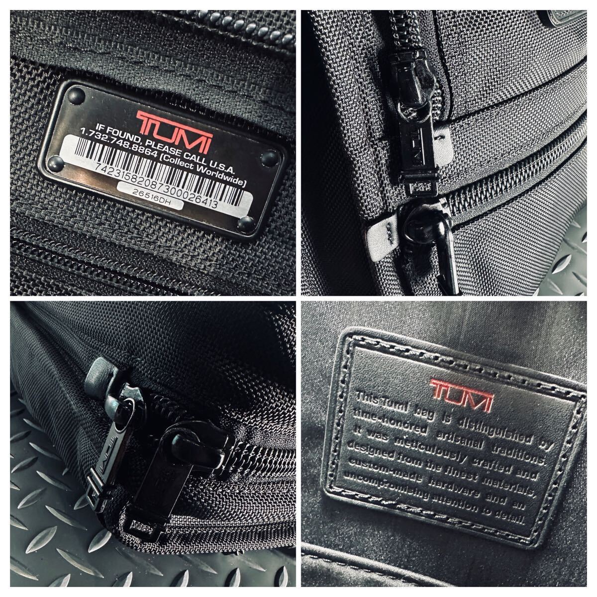 1円■美品■TUMI トゥミ■ビジネスバッグ ブリーフケース トートバッグ 黒 大容量 ブラック A4 オーガナイザー メンズ 書類_画像10
