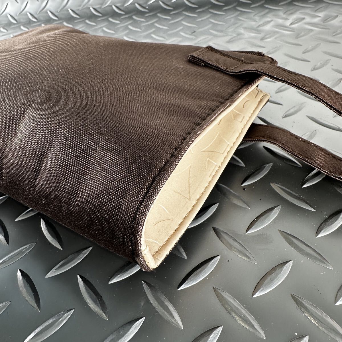 1円■未使用品■BVLGARI ブルガリ■クラッチバッグ セカンドバッグ ビジネス ポーチ サークルロゴ 小物入れ メンズ_画像5