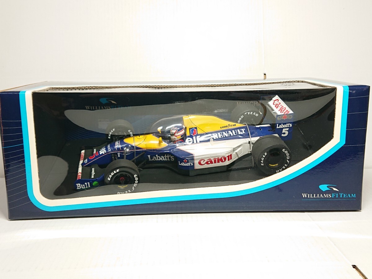 1/18 ミニチャンプス ウィリアムズ ルノー FW14 ナイジェル・マンセル 1991 910005 _画像1