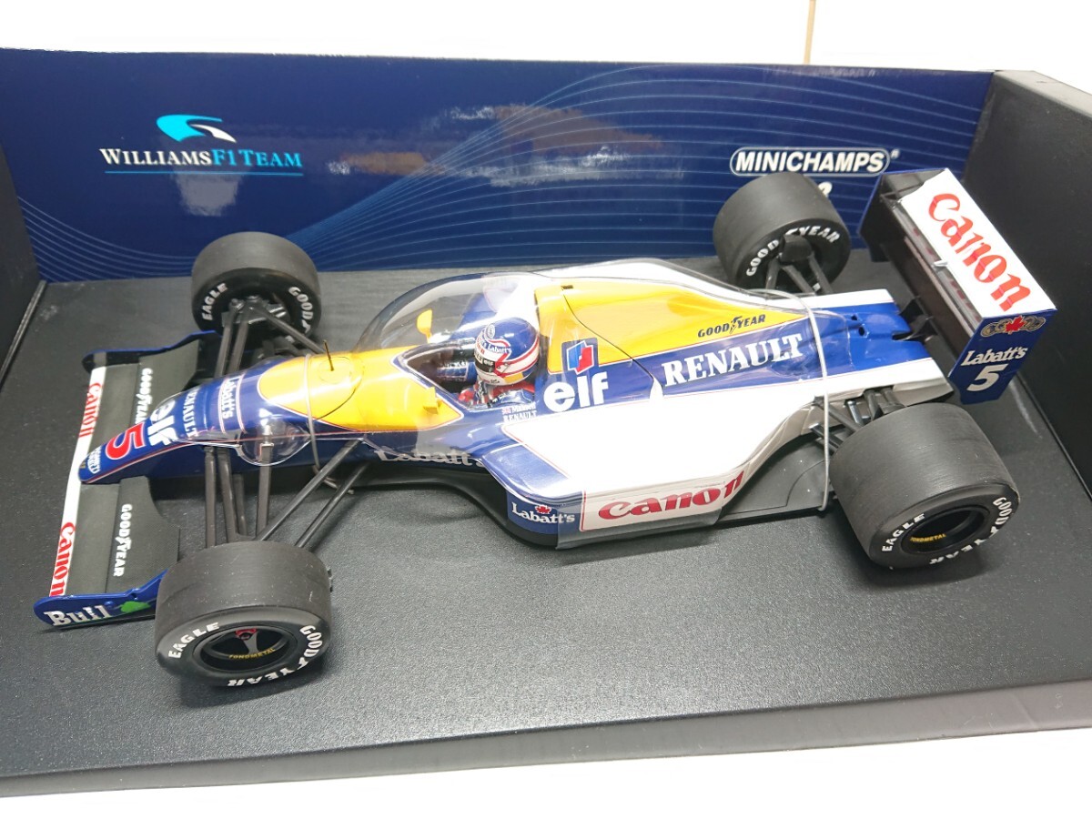 1/18 ミニチャンプス ウィリアムズ ルノー FW14 ナイジェル・マンセル 1991 910005 _画像2