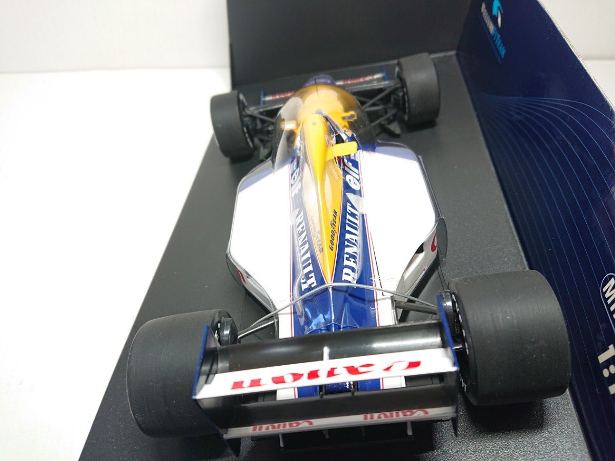 1/18 ミニチャンプス ウィリアムズ ルノー FW14 ナイジェル・マンセル 1991 910005 _画像5