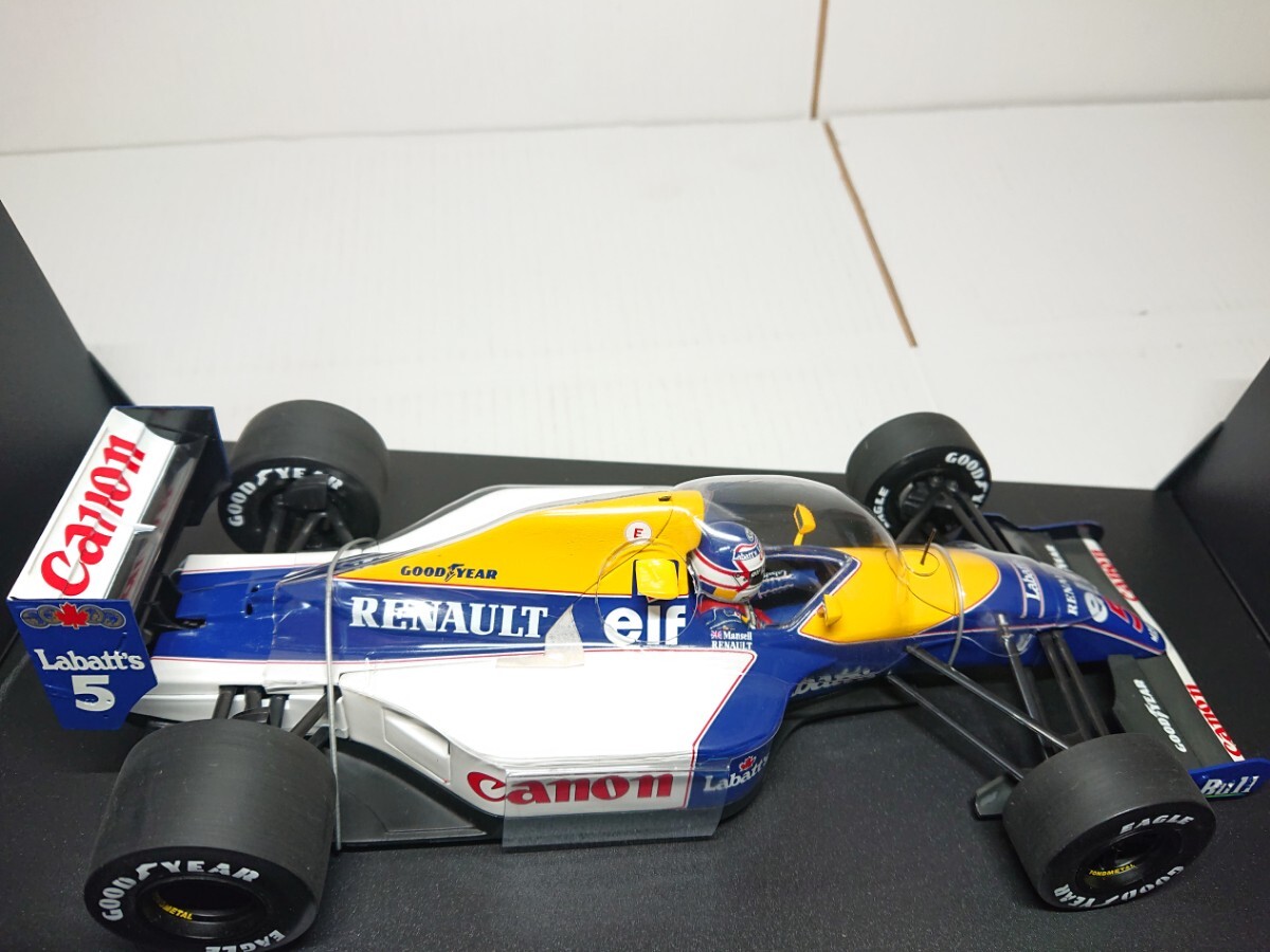 1/18 ミニチャンプス ウィリアムズ ルノー FW14 ナイジェル・マンセル 1991 910005 _画像6