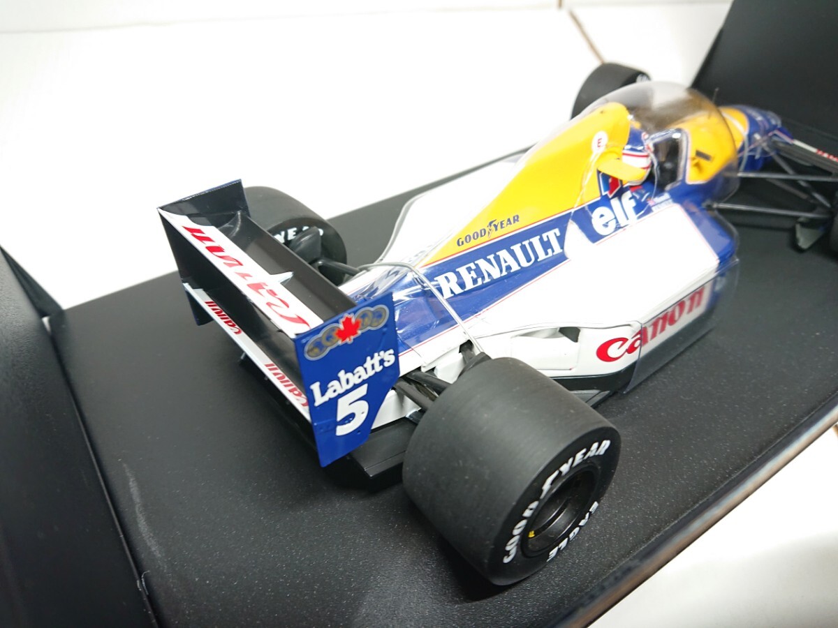 1/18 ミニチャンプス ウィリアムズ ルノー FW14 ナイジェル・マンセル 1991 910005 _画像7