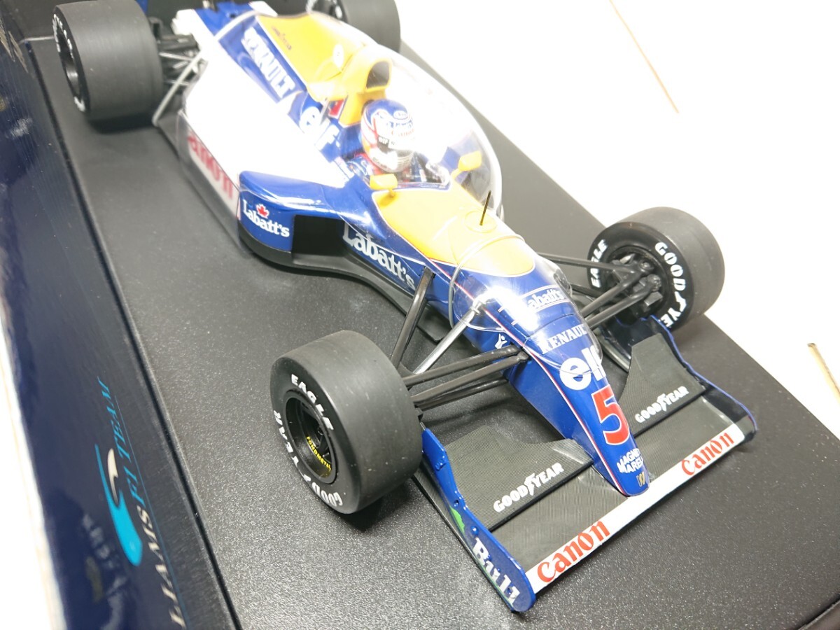 1/18 ミニチャンプス ウィリアムズ ルノー FW14 ナイジェル・マンセル 1991 910005 _画像8