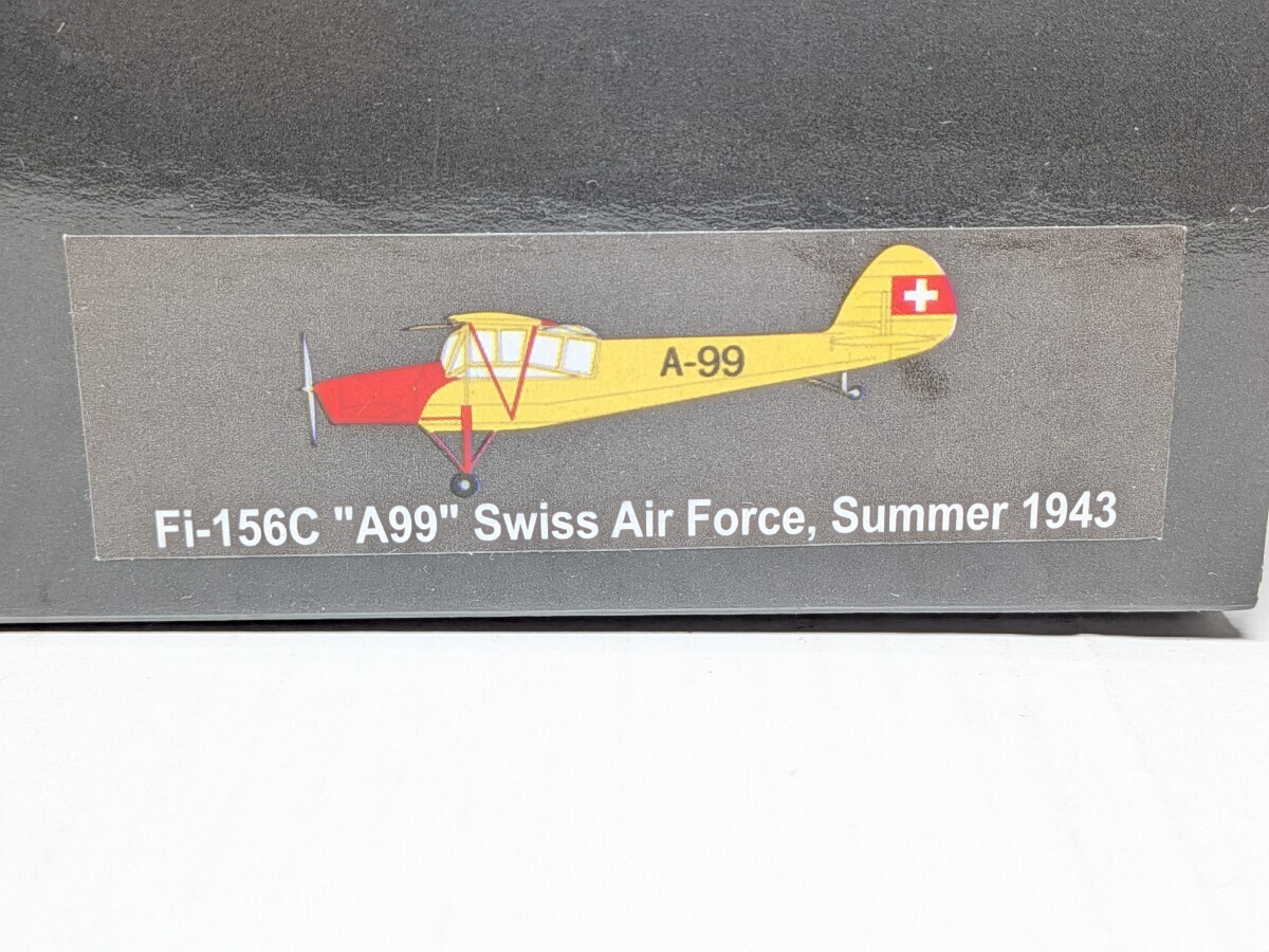 1/72 ファルコンモデル フィーゼラー Fi-156C シュトルヒ スイス空軍 A-99 1943年 夏 FA724006_画像10