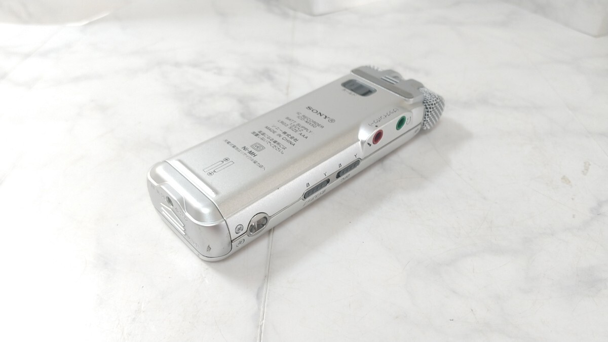 K5455 SONY ICD-MX50 IC RECORDER ボイスレコーダー ICレコーダー ボイレコ /ソニー/ 動作OK 現状品 送料無料 _画像5