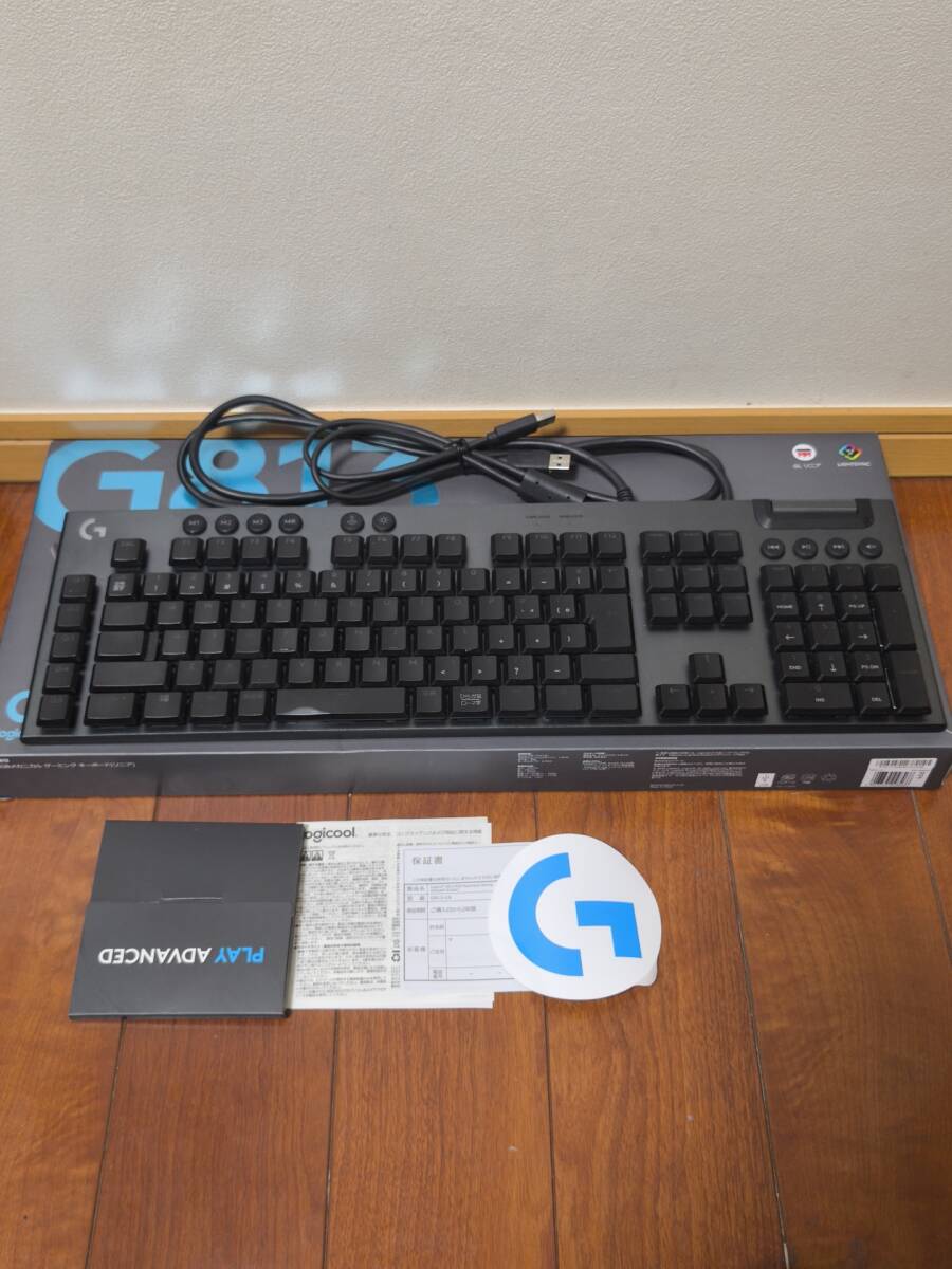 ★☆logicool ロジクール G813 リニア 中古 難あり 送料無料☆★_画像1