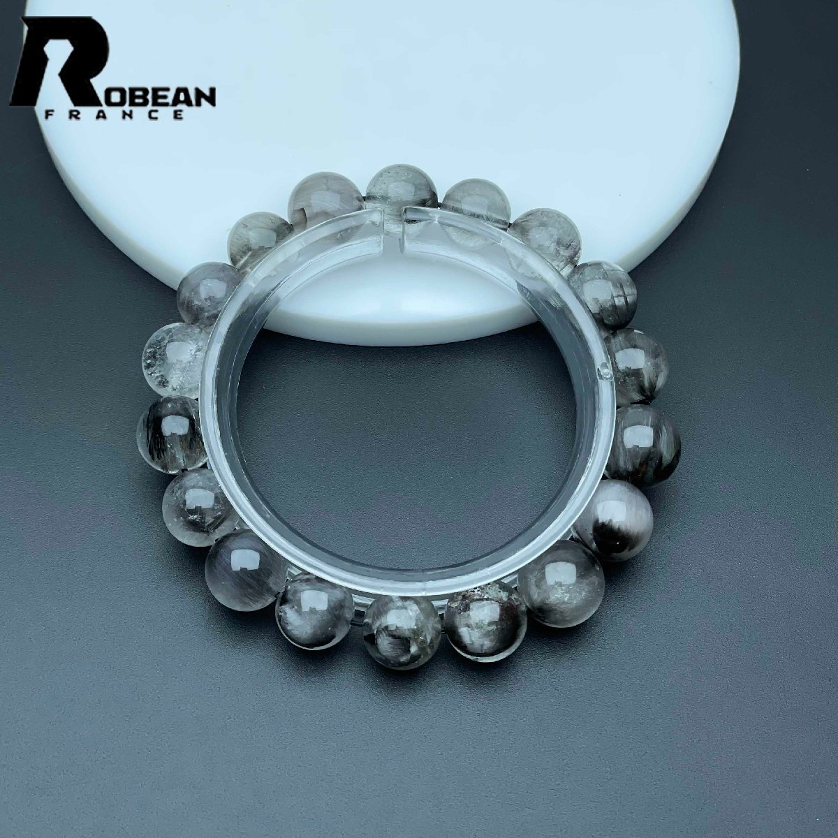 綺麗 EU製 定価56万円★ROBEAN・ブルッカイトインクォーツ★パワーストーン アクセサリー ブルッカイト 天然石 10.9-12.3mm M0521300_画像2