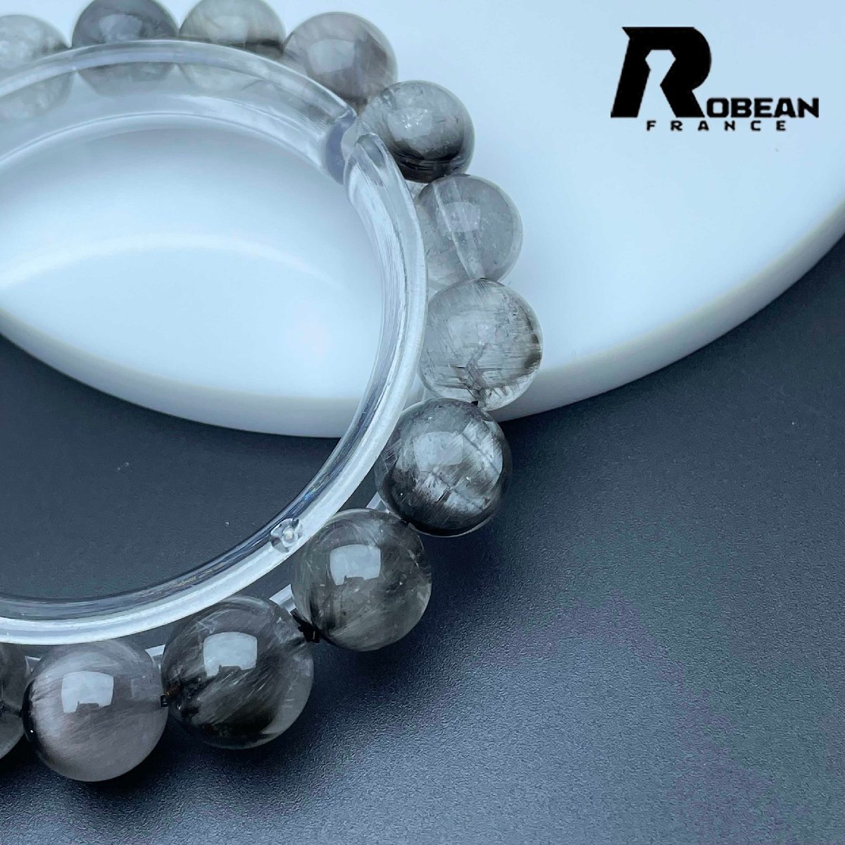 綺麗 EU製 定価56万円★ROBEAN・ブルッカイトインクォーツ★パワーストーン アクセサリー ブルッカイト 天然石 10.9-12.3mm M0521300_画像6