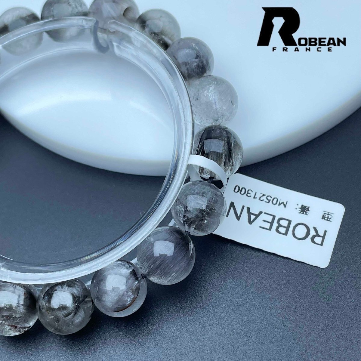 綺麗 EU製 定価56万円★ROBEAN・ブルッカイトインクォーツ★パワーストーン アクセサリー ブルッカイト 天然石 10.9-12.3mm M0521300_画像8