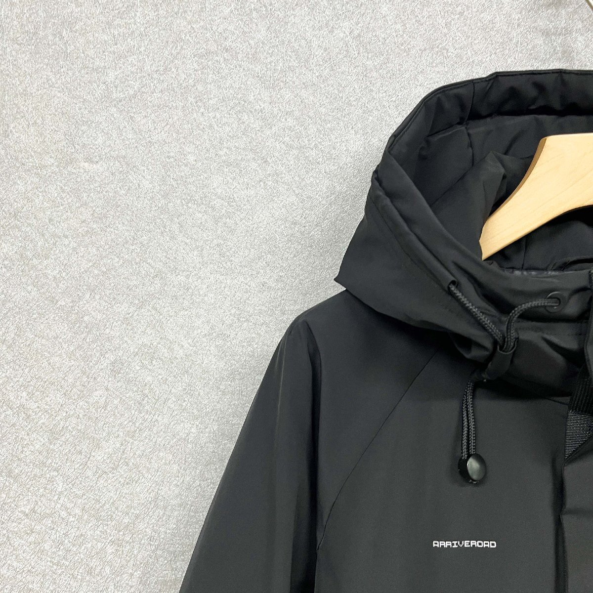 高級・ダウンジャケット 定価10万◆Emmauela・イタリア・ミラノ発◆ダックダウン90% 防寒 防風 無地 マウンテンパーカー コート XL/50_画像7