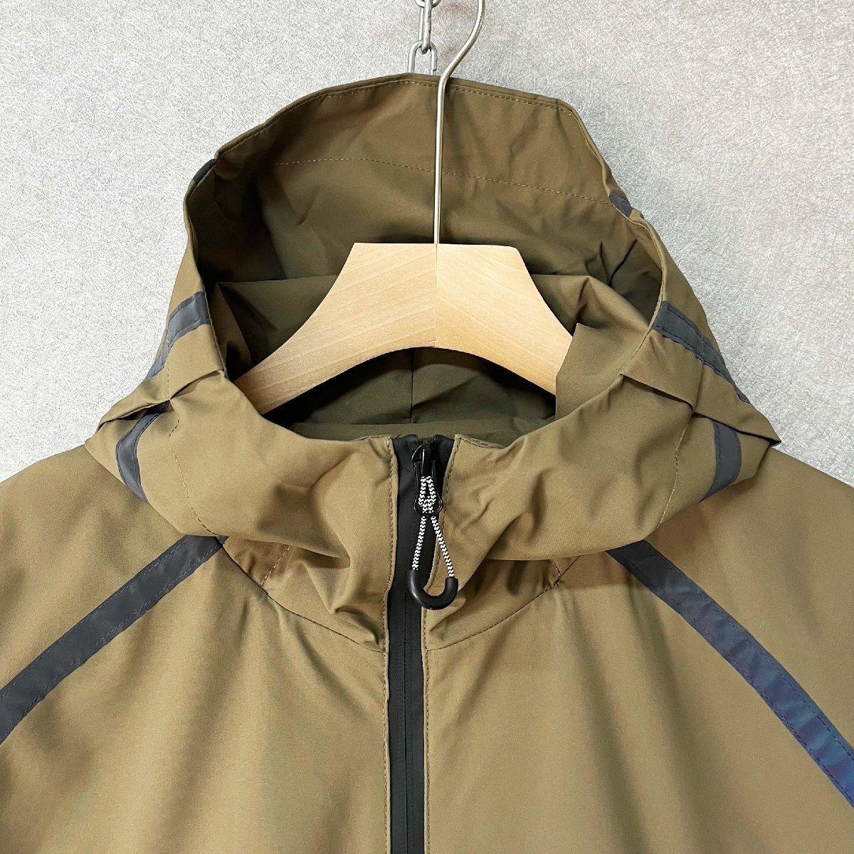 定番・ジャケット 定価6万◆Emmauela・イタリア・ミラノ発◆ソフト 防風 ゆったり マウンテンパーカー アウトドア スポーツウェア 日常 M_画像4