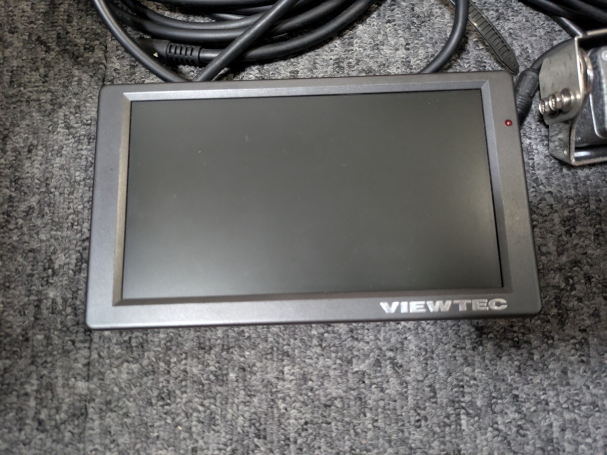 送料無料 ヴューテック VIEWTEC バックモニター バックカメラ VW-M20 VW-C20W ケーブル セット 動作確認 B12_画像3