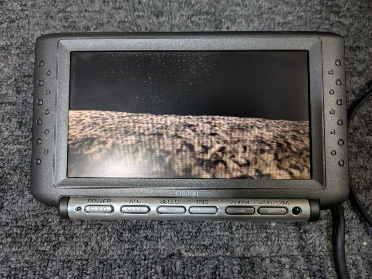 ★送料無料 クラリオン clarion バックモニター CJ-981I 動作確認 モニターのみ cj-981 A12_画像2