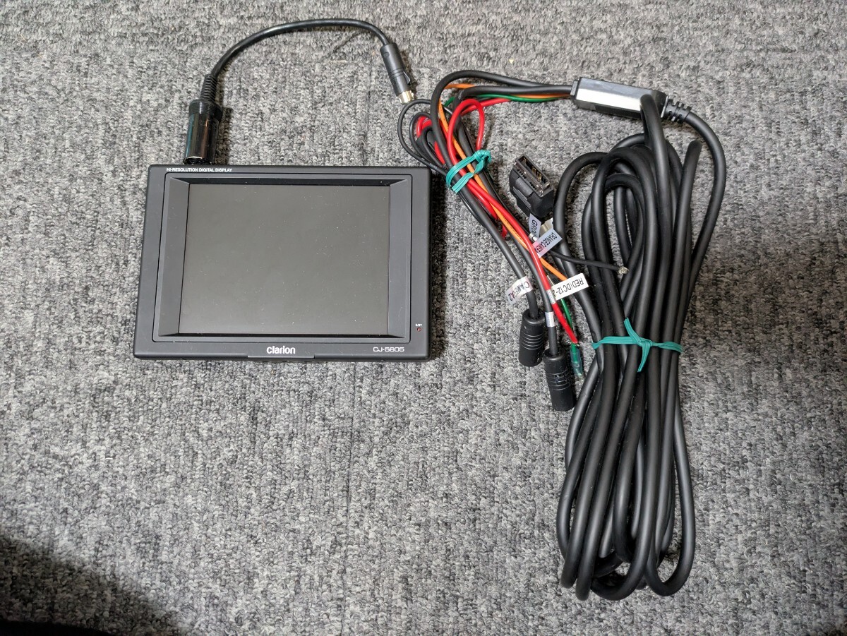 ★送料無料　CJ-5605 クラリオン　clarion バックモニター 変換アダプタ バックカメラ用　動作確認　cca-789-100 C02_画像1