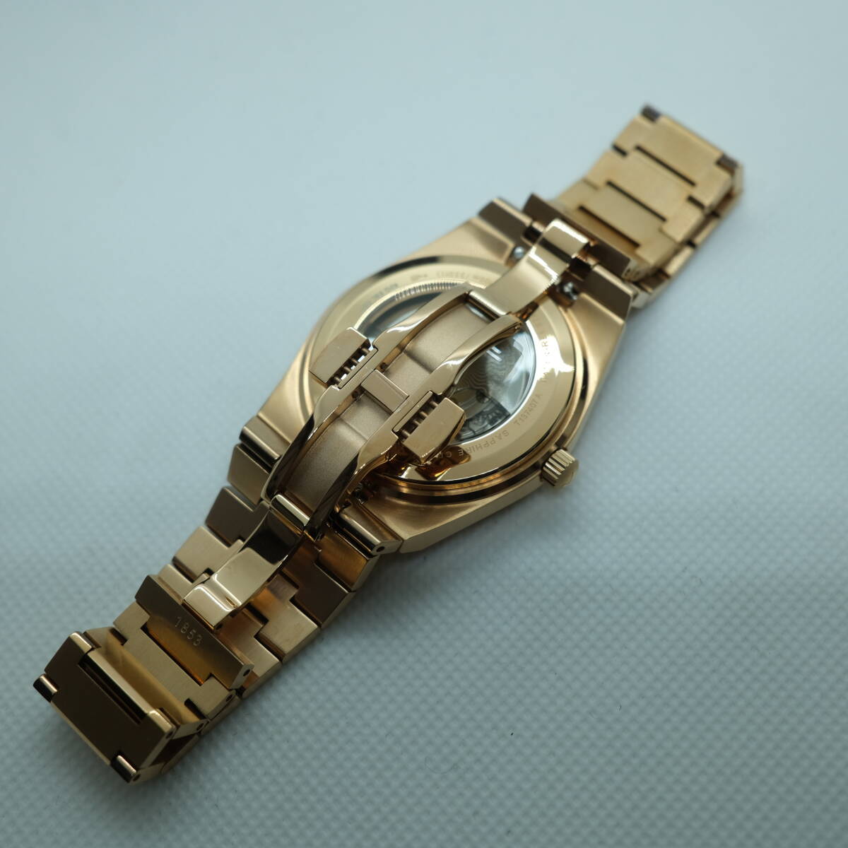 TISSOT PRX パワーマチック80 ローズゴールド_画像6