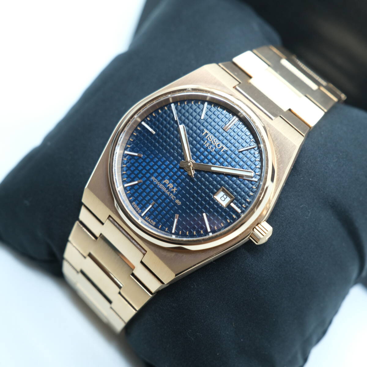 TISSOT PRX パワーマチック80 ローズゴールド_画像3