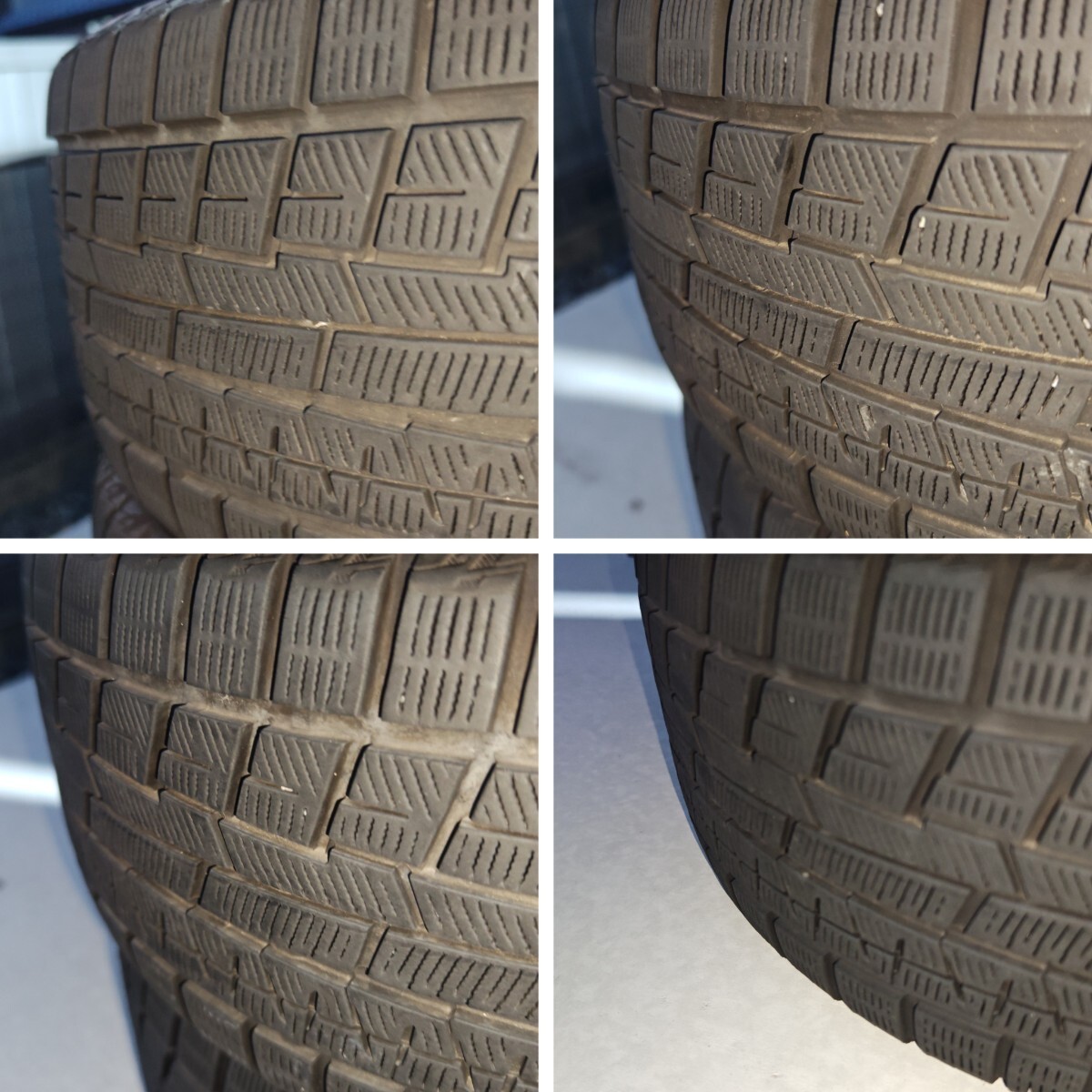 245/40R19　HONDA　ホンダ 純正 KC2 レジェンド純正 ヨコハマ iG60 スタッドレスタイヤ 4本　■19×8J 120/5H ET50■　南837_画像3