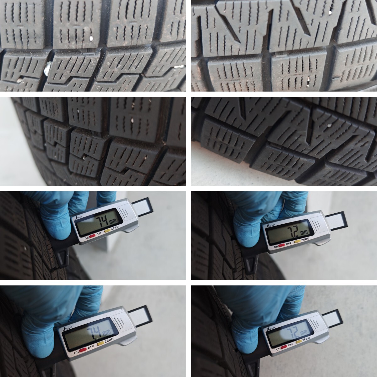 MAZDA マツダ ND系 ロードスター 純正 16インチホイール シルバー 2022年 スタッドレスタイヤ ヨコハマ iG70 195/50R16 　南470_画像4