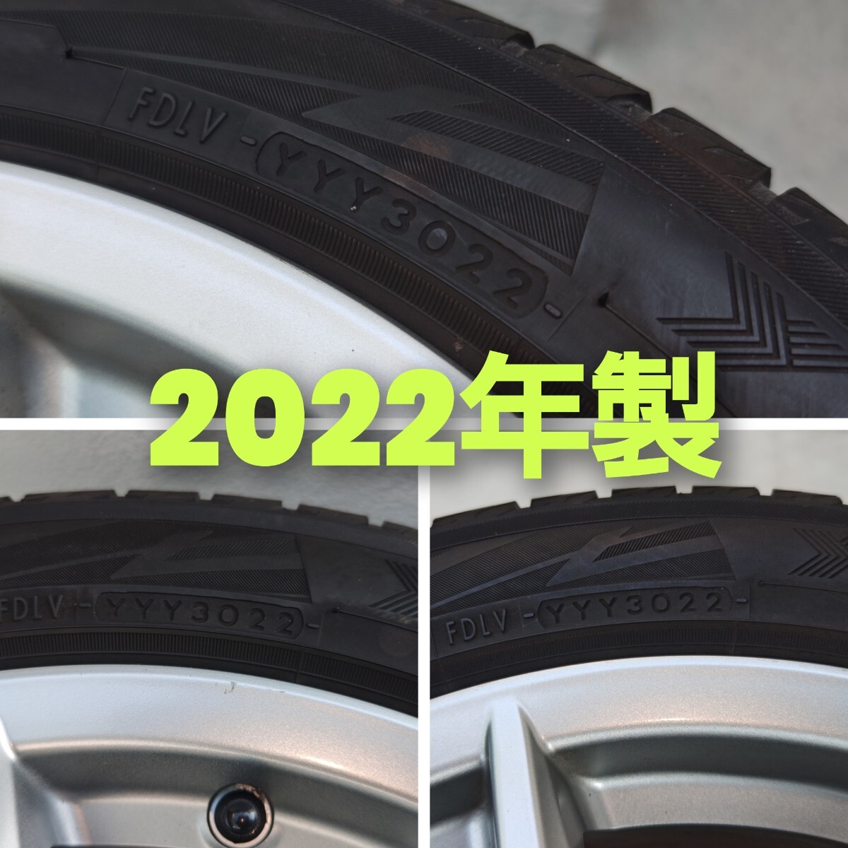 MAZDA マツダ ND系 ロードスター 純正 16インチホイール シルバー 2022年 スタッドレスタイヤ ヨコハマ iG70 195/50R16 　南470_画像5