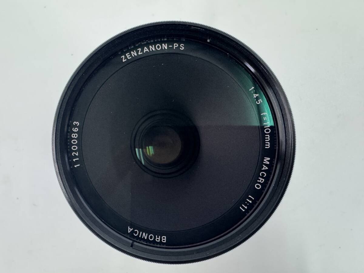 【美品】 BRONICA ZENZANON-PS 110mm F4.5 MACRO レンズ _画像6