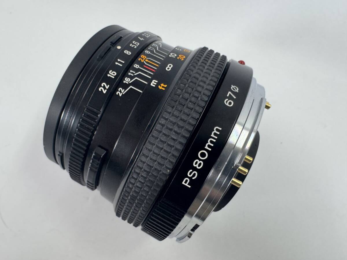 【美品】 ZENZA BRONICA/ゼンザブロニカ zenzanon-PS 1:2.8 f=80mm 単焦点レンズ_画像7