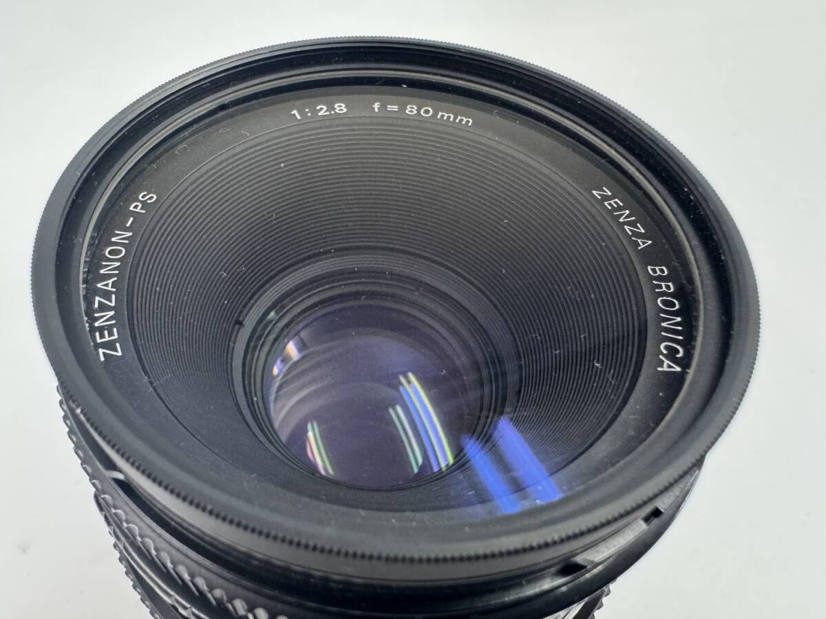 【美品】 ZENZA BRONICA/ゼンザブロニカ zenzanon-PS 1:2.8 f=80mm 単焦点レンズ_画像3