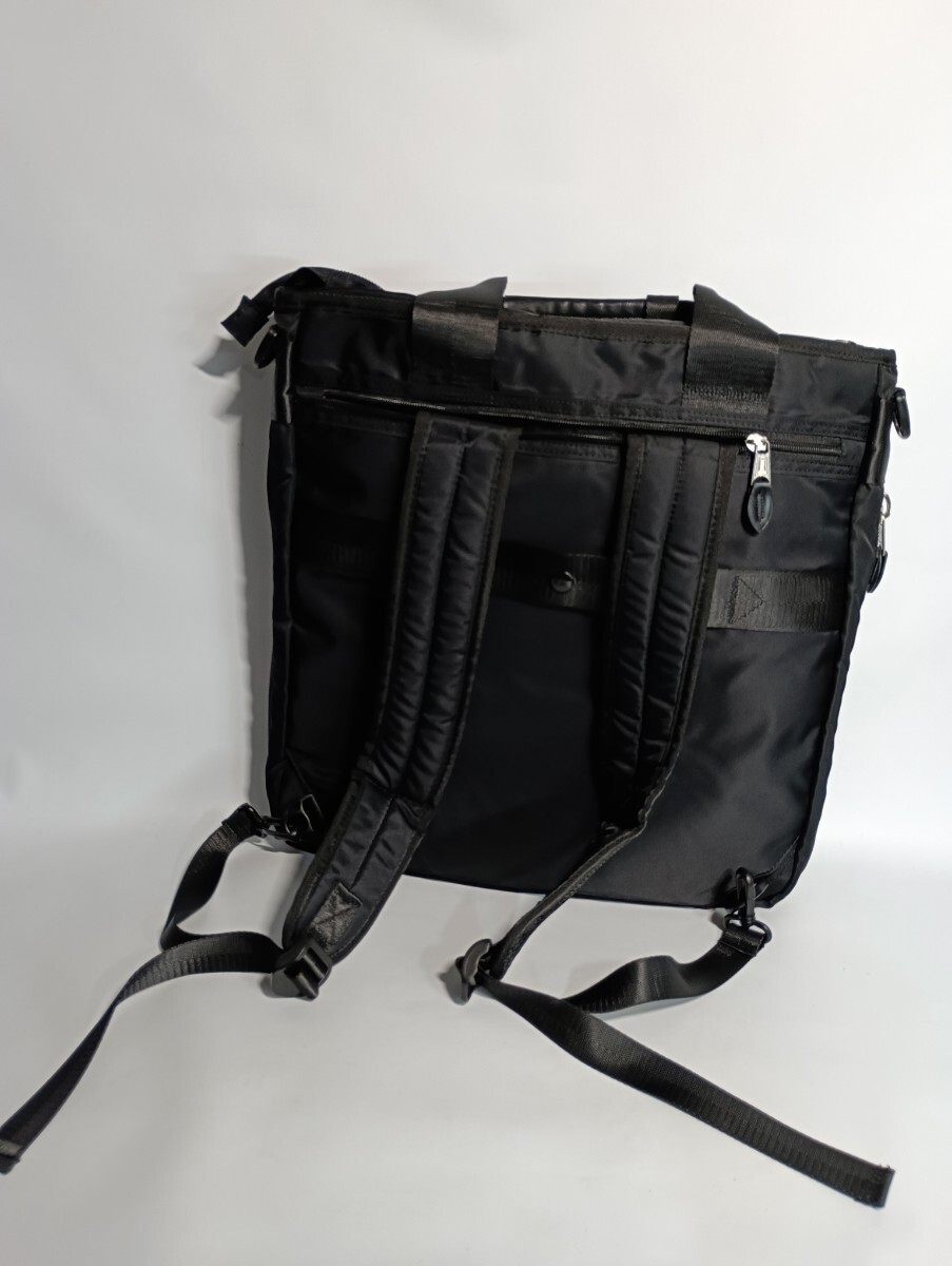 未使用？　ALPHA INDUSTRIES アルファインダストリーズ　3WAY タンカース　ヘルメットバッグ　/ ショルダーバッグ　/ リュックサック　黒_画像9