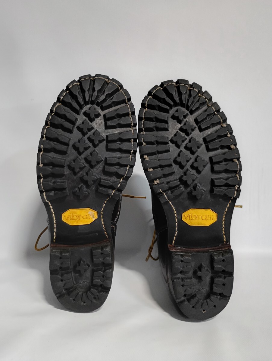 WESCO Wesco WEST COAST SHOE COMPANY USA производства мясо толщина кожа натуральная кожа job тормозные колодки чёрный cup tu10 отверстие Work ботинки 8 1/2 E