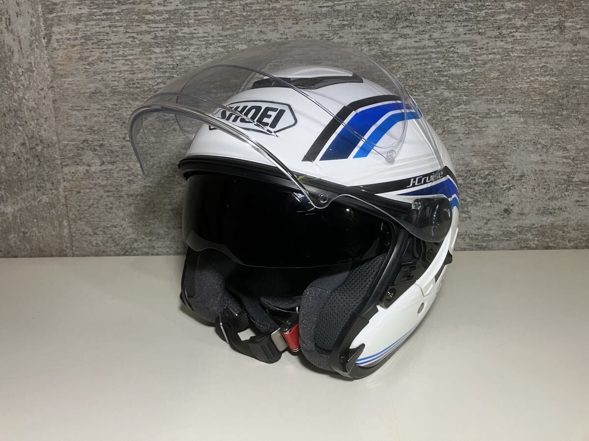 ［状態良］SHOEIショウエイ J-Cruiseジェットヘルメット　STOLD　サンバイザー、PINLOCK　サイズL_画像1
