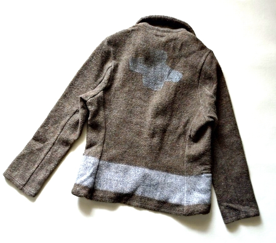 KAPITAL キャピタル アーミーボーダー裏毛ファームジャケット 1_画像5