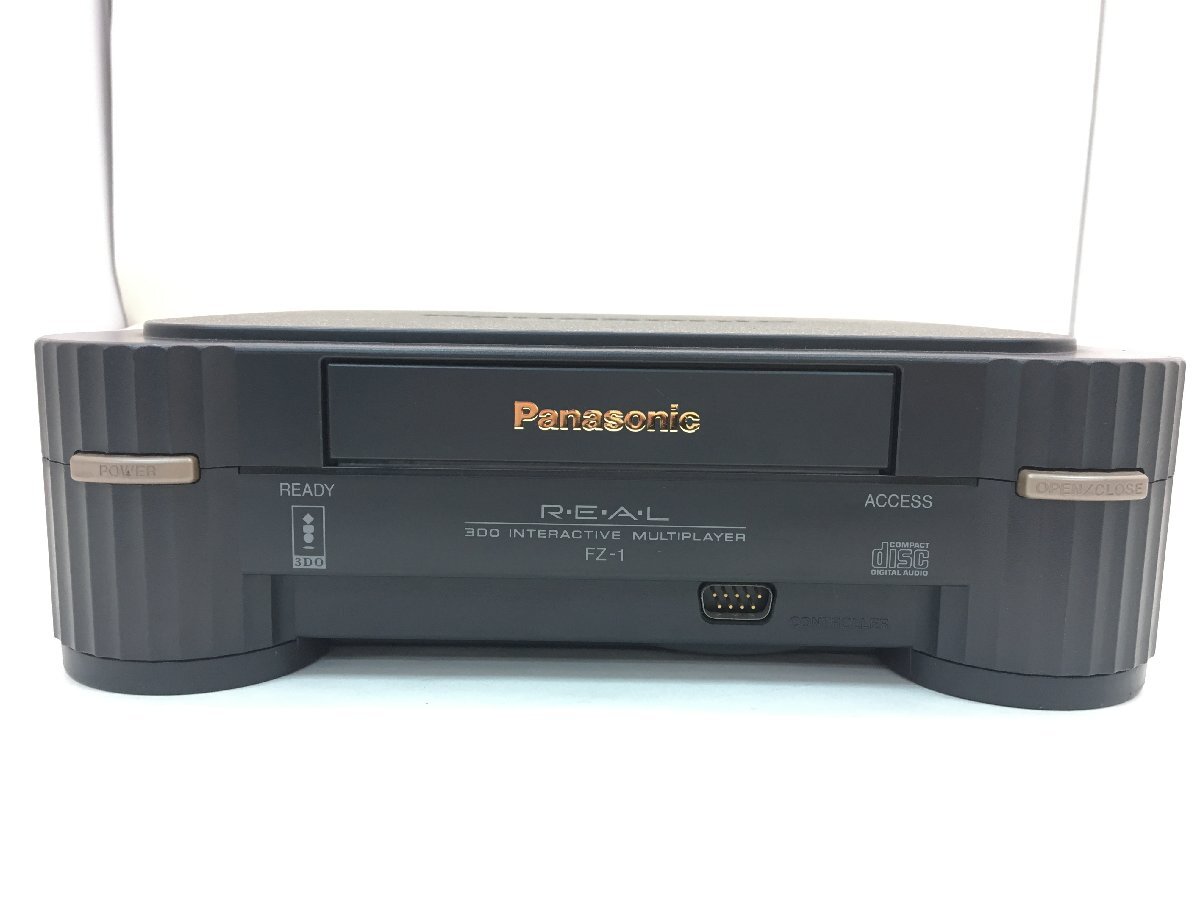 Panasonic パナソニック「FZ-10 REAL 3DO」インタラクティブ マルチプレーヤー 本体 通電のみ確認 動作未確認 ジャンク 中古【UC100034】◎_画像2