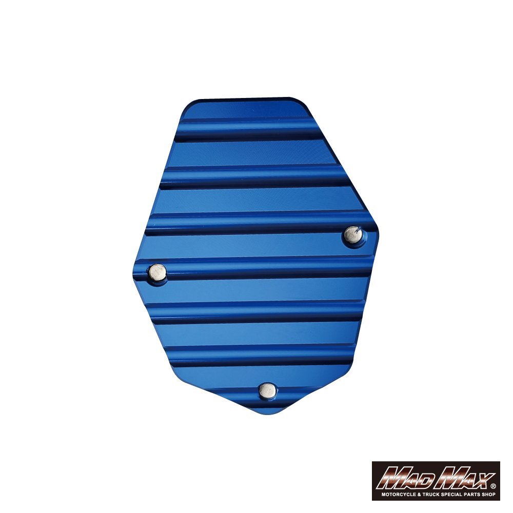 バイク用品 Mr Quick製 HONDA ホンダ DAX125(ST125)/モンキー125用 アルミ サイドスタンドエンド ブルー/カスタム【メール便送料210円】_画像3