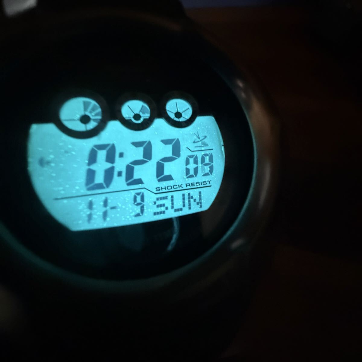 【1円スタート】CASIO G-SHOCK GW-700TDJ 電波ソーラー チタンモデル レア 可動品 _画像10