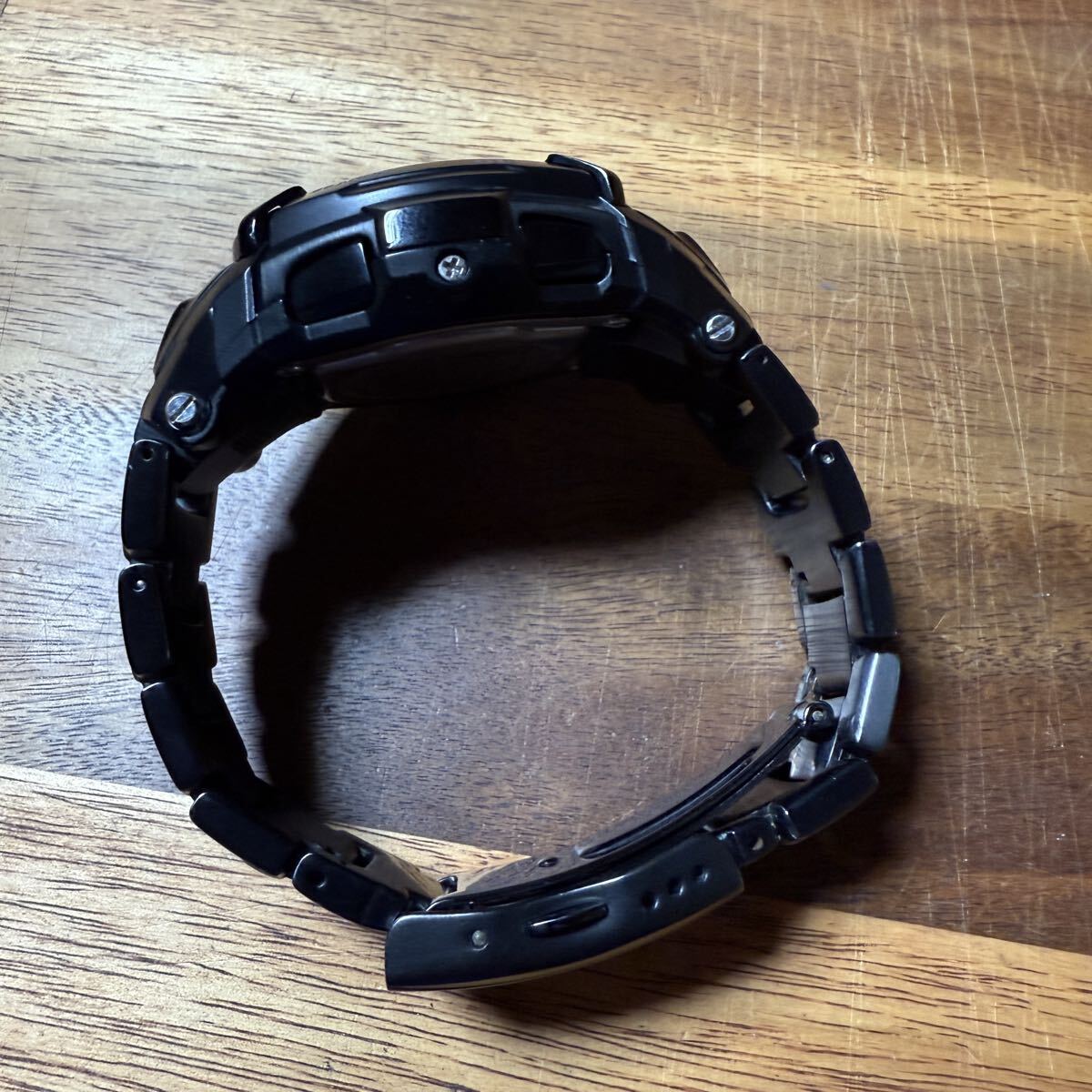 【1円スタート】CASIO G-SHOCK GW-1400BDJ ブラックフォース 電波ソーラー トノーケース レアモデル 可動品_画像4