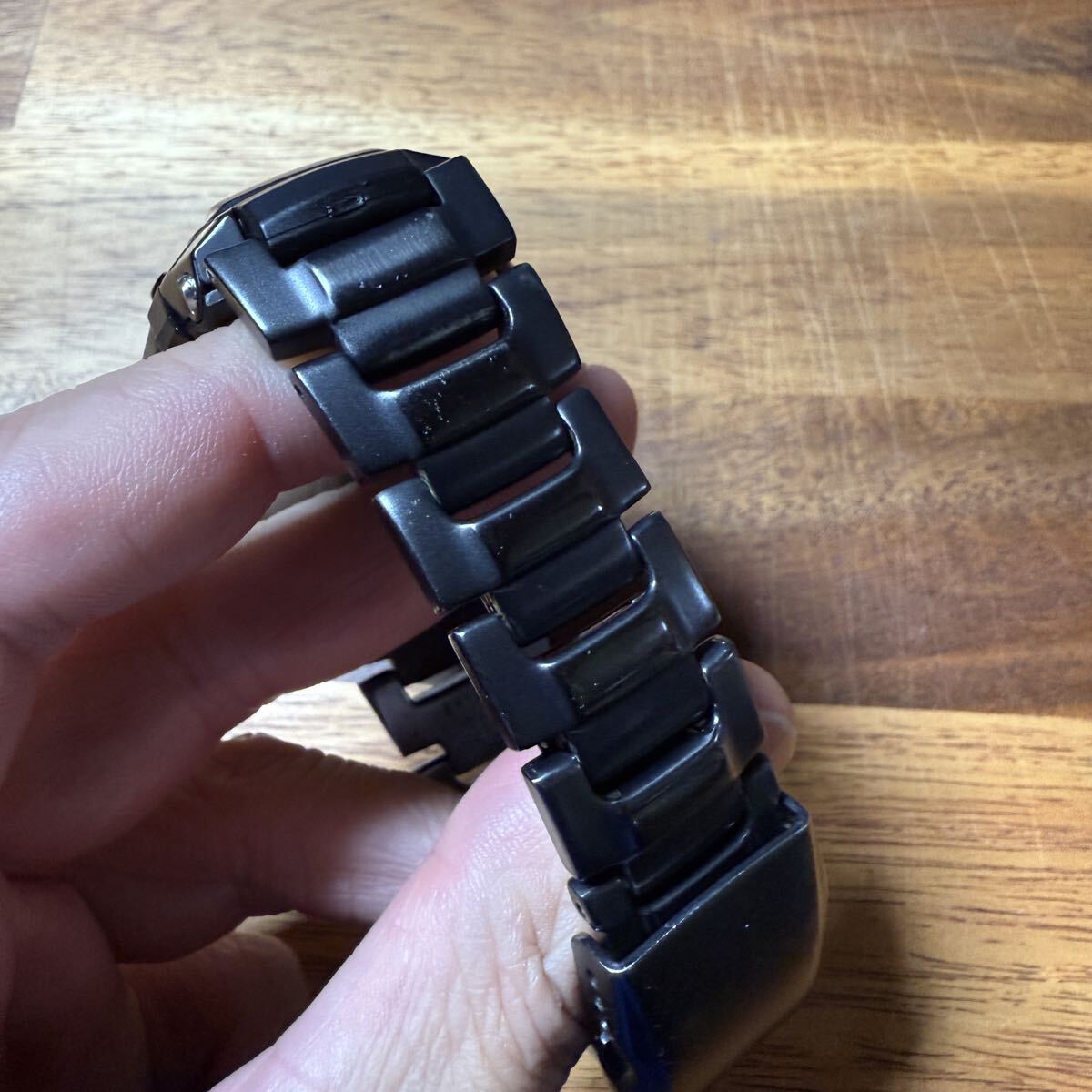 【1円スタート】CASIO G-SHOCK GW-1400BDJ ブラックフォース 電波ソーラー トノーケース レアモデル 可動品_画像7