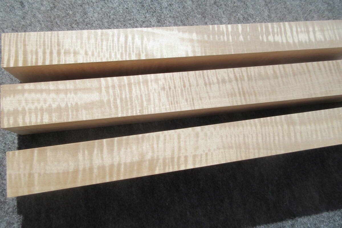 栃　トチ　チヂミ 橡　玉杢　53－3_画像1